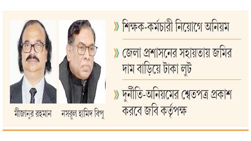 জবির হাজার কোটি টাকা লুটপাটে মীজান-বিপু সিন্ডিকেট!