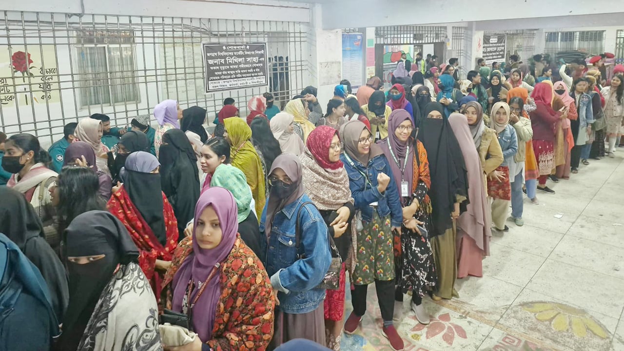 জকসু নির্বাচনের ভোটগ্রহণ শেষ