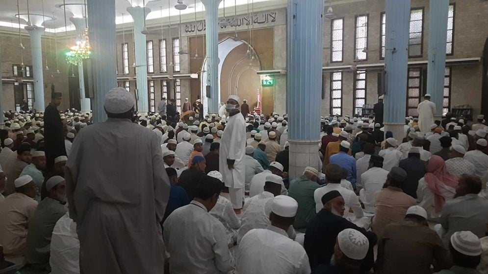 জাতীয় মসজিদে ঈদের প্রথম জামাত অনুষ্ঠিত