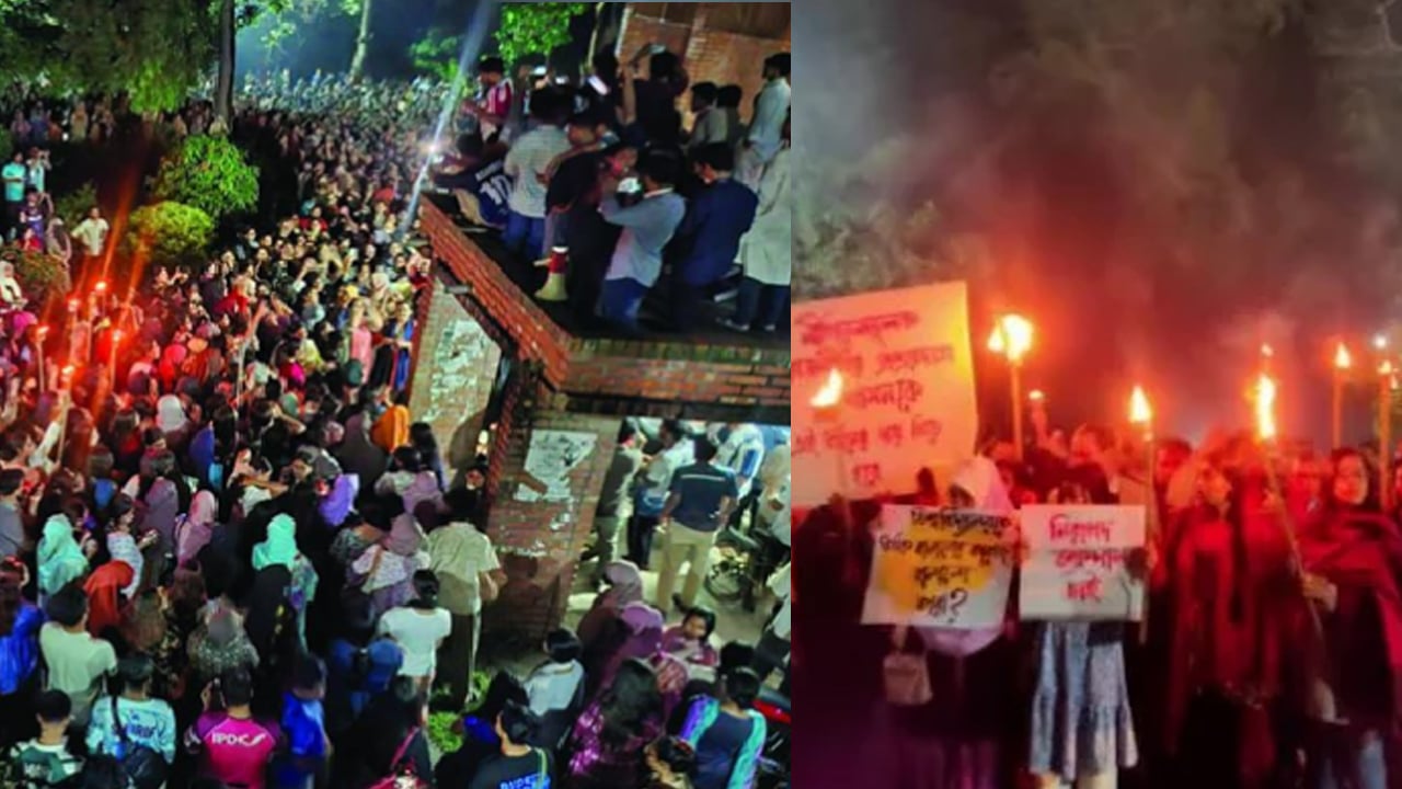 ধর্ষণচেষ্টার ঘটনায় জাবিতে ক্ষোভের বিস্ফোরণ, প্রক্টরের পদত্যাগ দাবি