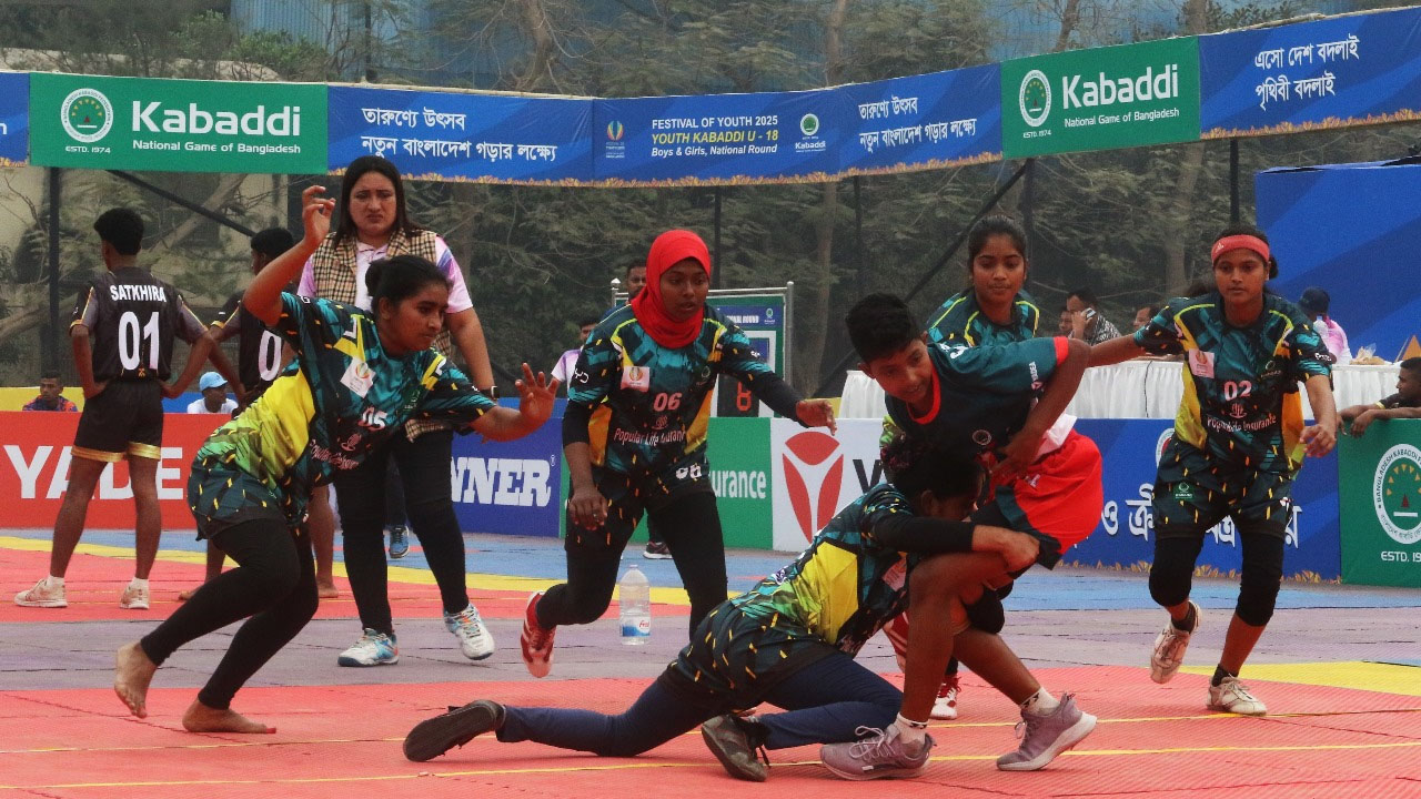যুব কাবাডির জাতীয় পর্বের সেমিফাইনাল লাইনআপ চূড়ান্ত