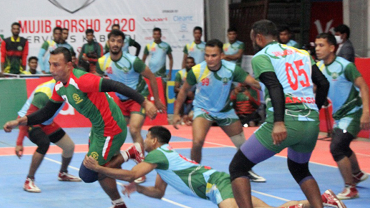 সোমবার শুরু হচ্ছে সার্ভিসেস কাবাডি লিগ