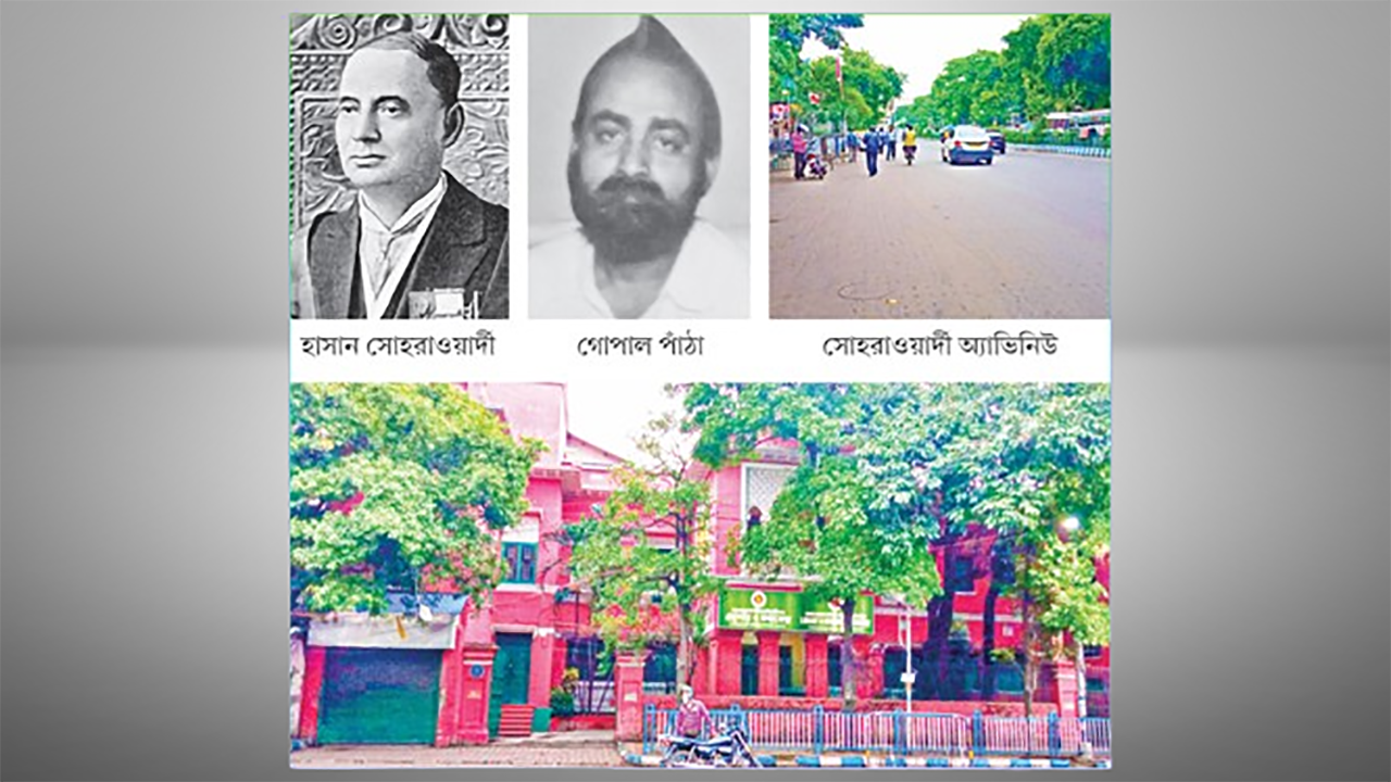 ক্ষ্যাতিমান সোহরাওয়ার্দীকে বাদ দিয়ে গণহত্যাকারীর নামে সড়ক