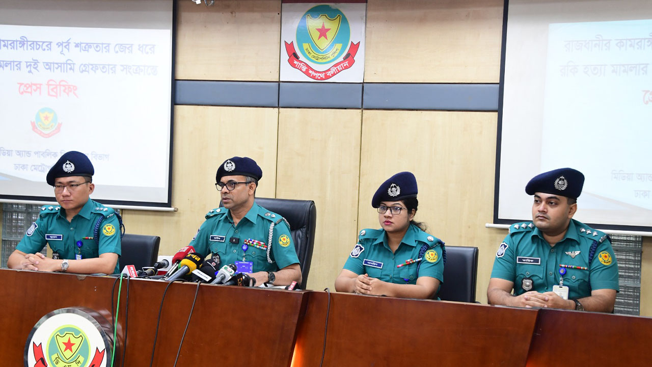 কামরাঙ্গীরচরে রকি হত্যা মামলার দুই আসামি গ্রেপ্তার