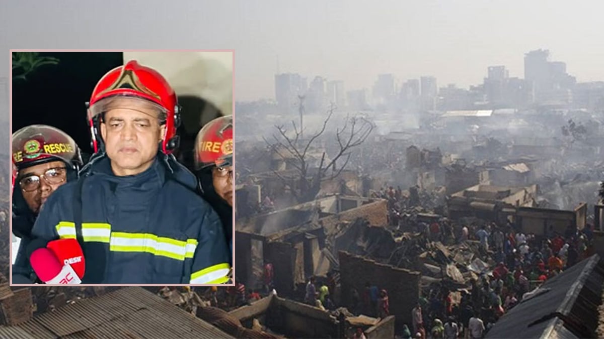 কড়াইল বস্তির আগুনে পুড়েছে ১৫০০ ঘর, তদন্ত কমিটি গঠন