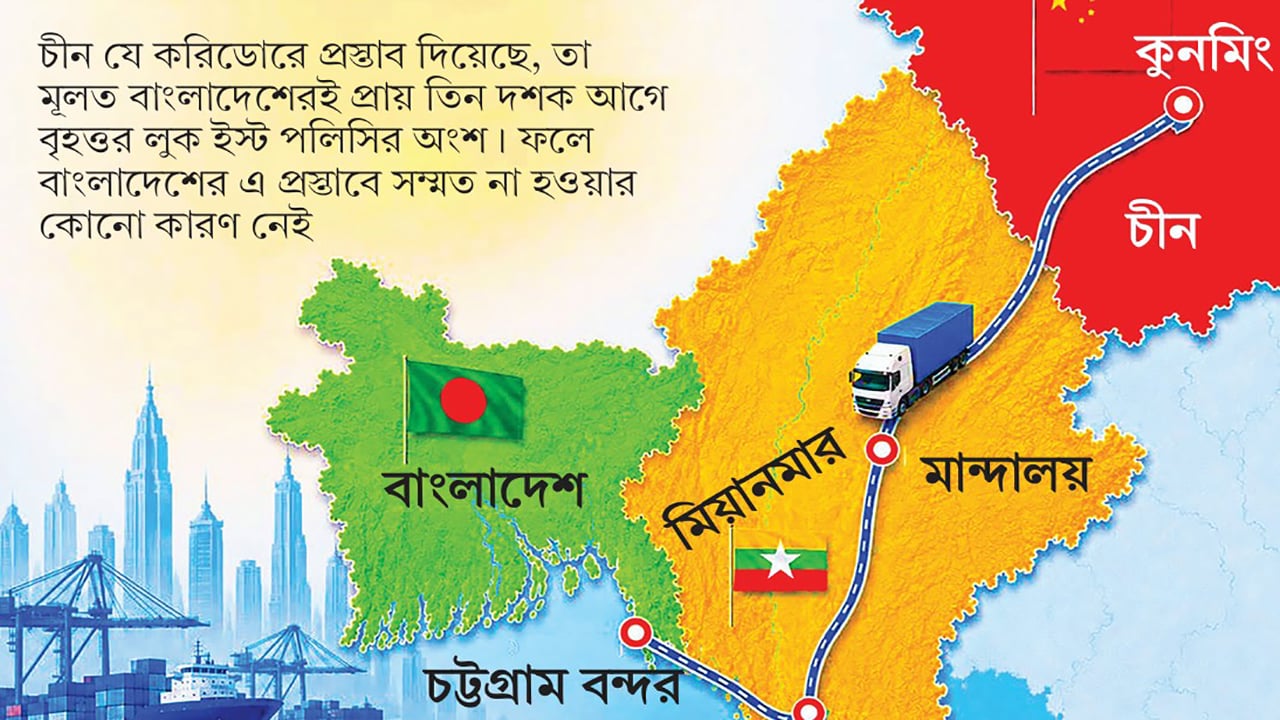 লুক ইস্ট পলিসি করিডোর ও সম্ভাবনার দুয়ার