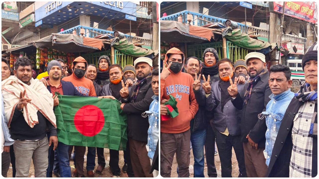 খণ্ড খণ্ড দলে ৩০০ ফিটে প্রবেশ করছেন বিএনপির নেতাকর্মীরা