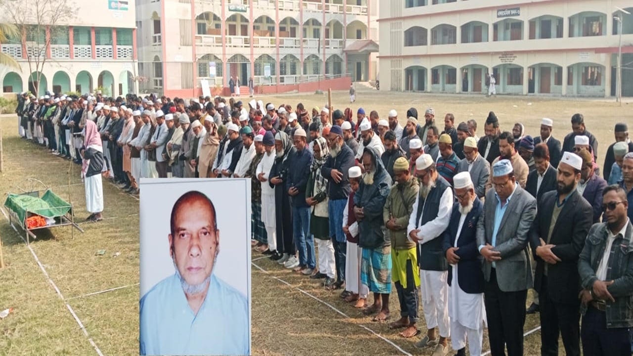 আমার দেশ-এর খুলনা ব্যুরোপ্রধান শাওনের বাবার দাফন সম্পন্ন