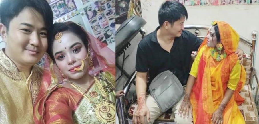 চীনা যুবক কিংগুর জন্য কাঁদছেন বাগেরহাটের কাজল