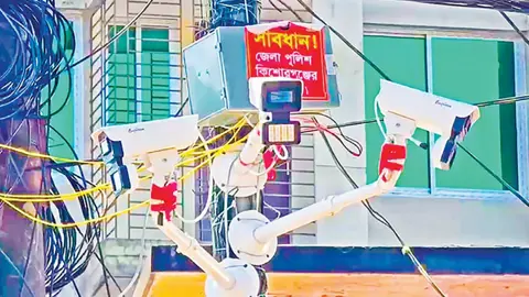 অপরাধ দমনে কিশোরগঞ্জ শহরে বসছে সিসিক্যামেরা