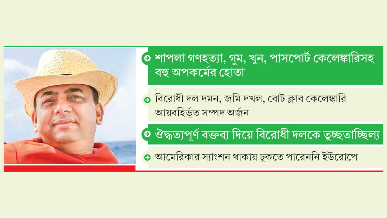 কুখ্যাত বেনজীর দুবাইয়ে গ্রেপ্তার
