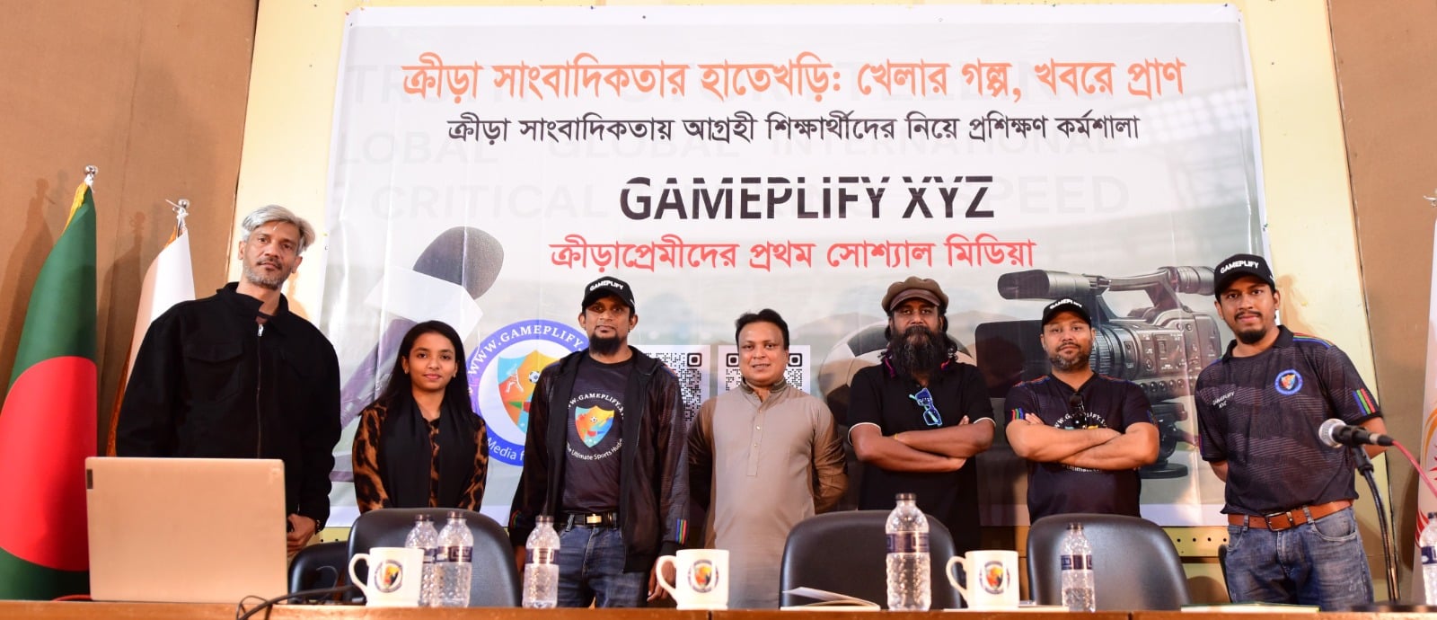 নতুনদের নিয়ে ‘ক্রীড়া সাংবাদিকতায় হাতেখড়ি’ কর্মশালা