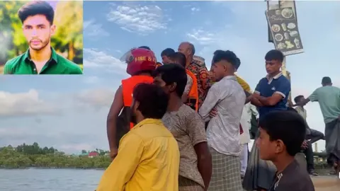 স্ত্রীর চোখের সামনেই নৌকা থেকে সাগড়ে পড়ে ১৮ ঘণ্টায়ও খোঁজ মেলেনি স্বামীর