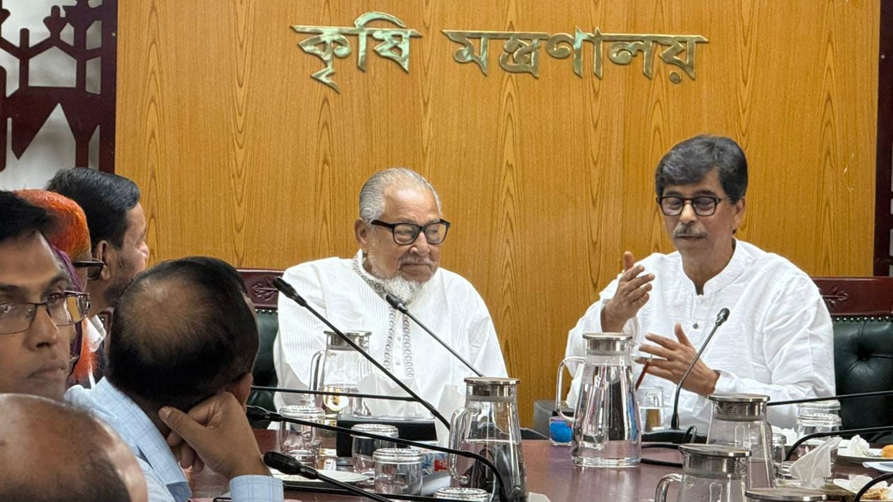 কৃষিই হবে অর্থনীতির মূল চালিকাশক্তি: কৃষিমন্ত্রী