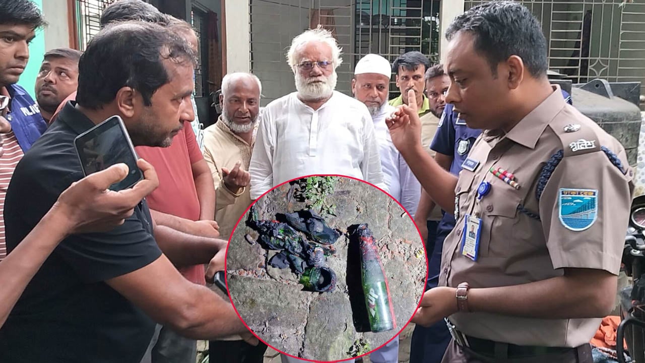 কাপাসিয়ায় উপজেলা যুবদল নেতার বাড়িতে পেট্রোল বোমা হামলার অভিযোগ