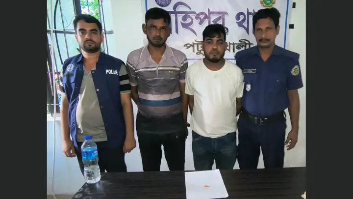 কুয়াকাটায় ইয়াবাসহ দুই মাদক কারবারি গ্রেপ্তার