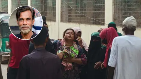 ‘তিনটি গুলির শব্দ শুনে গিয়ে দেখি বাবা পড়ে আছেন’
