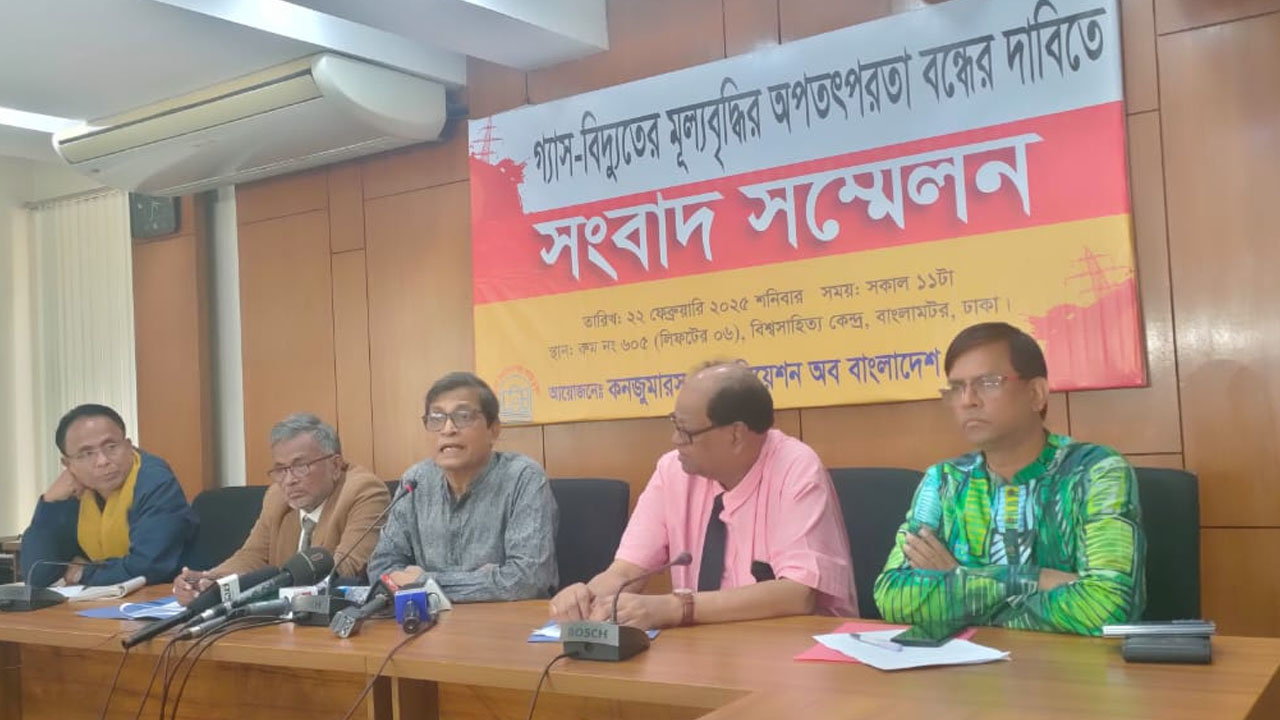 গ্যাস-বিদ্যুতের দাম না বাড়ানোর দাবি ক্যাবের