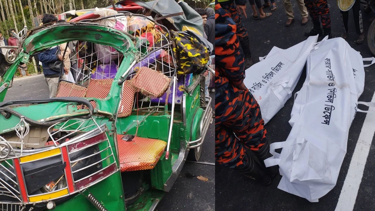 সড়কে প্রাণ গেলো আমার দেশ প্রতিনিধির মেয়ের