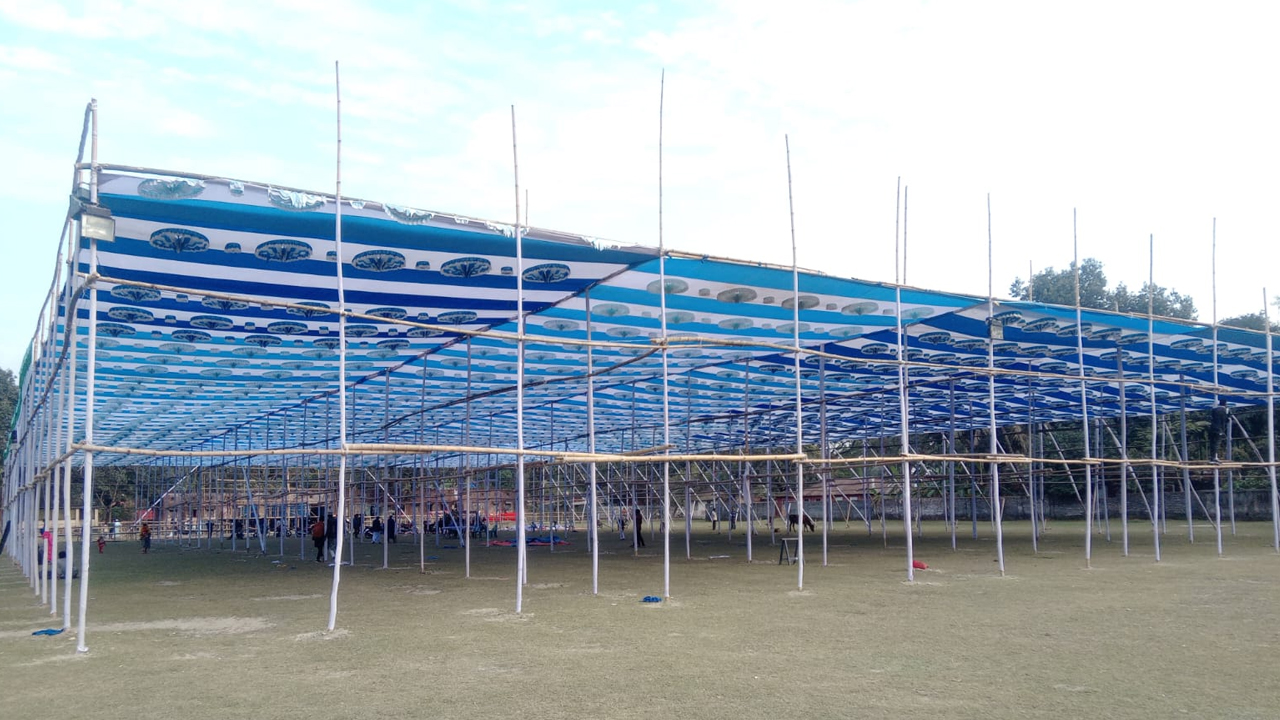 লালমনিরহাটে আজহারীর মাহফিল: ১০ লাখ মানুষের জন্য প্রস্তুত ৪ মাঠ