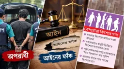 আইনের ফাঁক ও তদবিরে পার পেয়ে যাচ্ছে অপরাধীরা