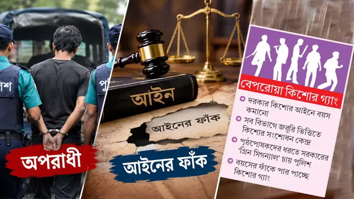 আইনের ফাঁক ও তদবিরে পার পেয়ে যাচ্ছে অপরাধীরা