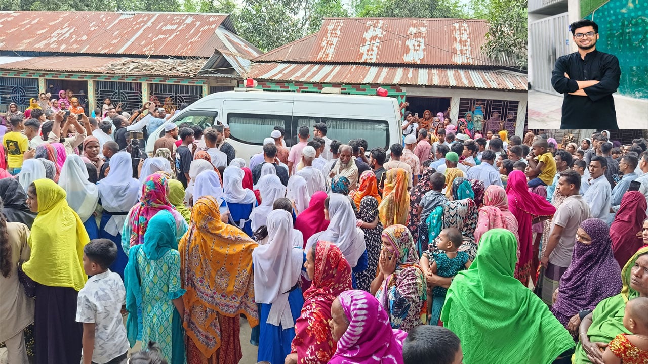 যুক্তরাষ্ট্রে নিহত শিক্ষার্থী লিমনের লাশ গ্রামের বাড়িতে