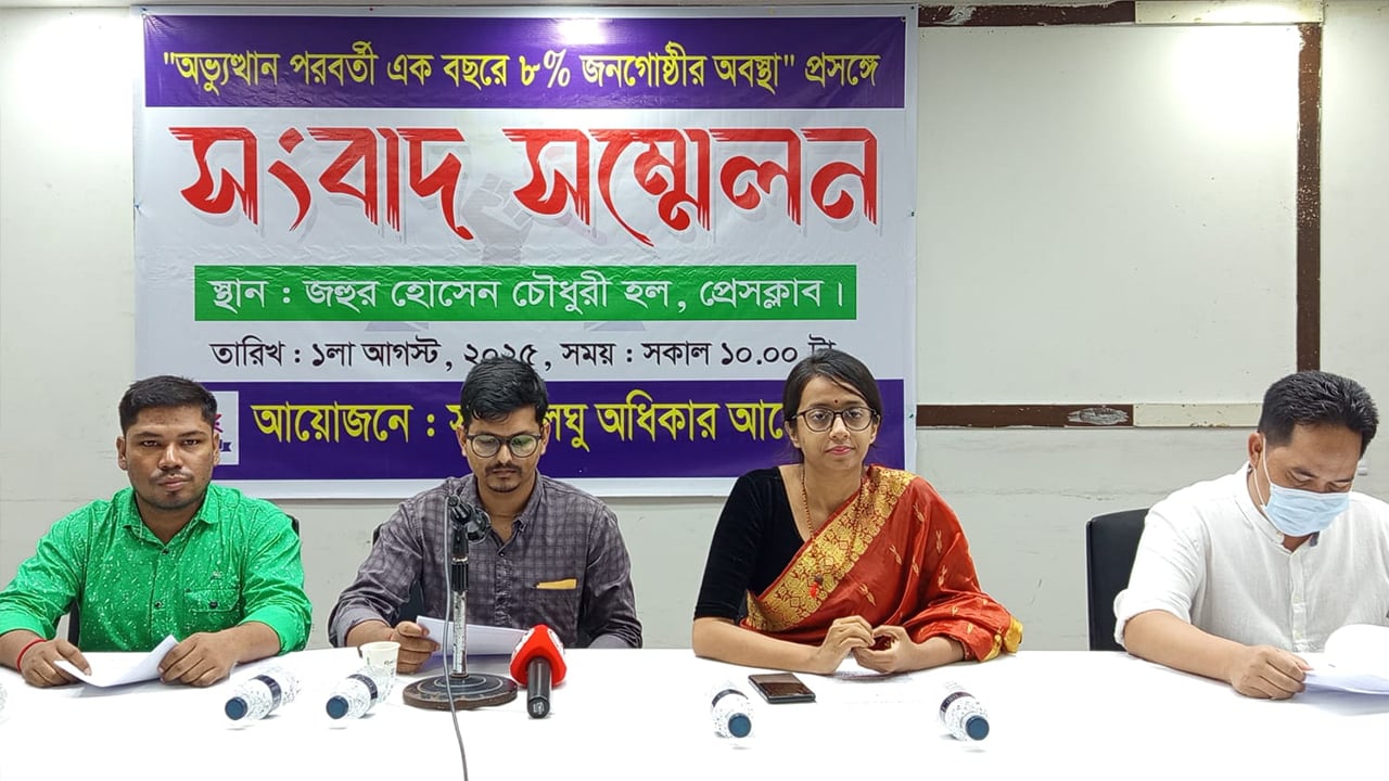 সংখ্যালঘু অধিকার আন্দোলনের ৮ দফা দাবি