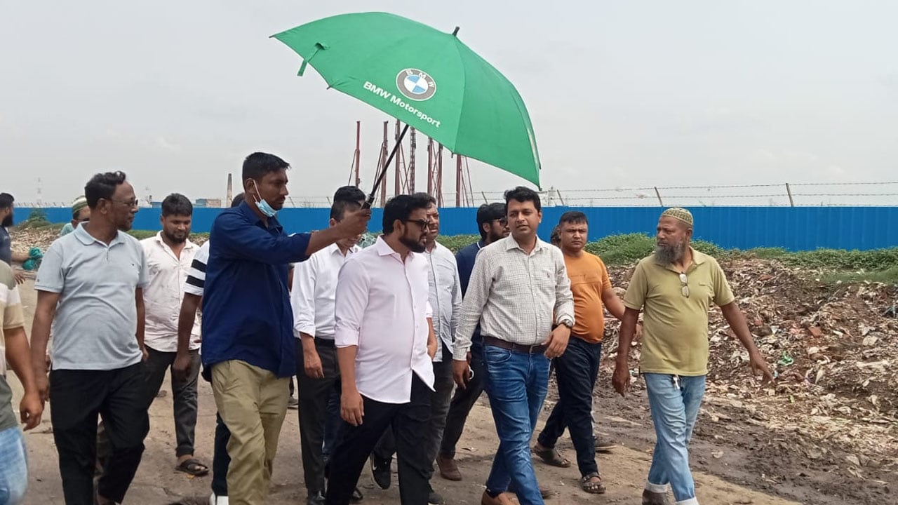 ঈদকে সামনে রেখে আমিন বাজার ল্যান্ডফিল পরিদর্শন ডিএনসিসি প্রশাসকের