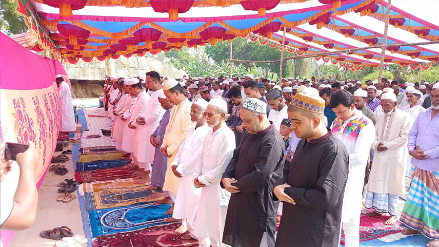 রাজধানীসহ দেশের বিভিন্ন এলাকায় ঈদ উদযাপন