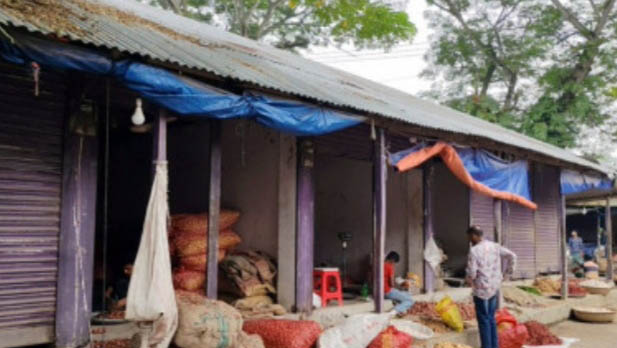 সরকারি জমিতে মার্কেট নির্মাণ মহিলা লীগ নেত্রীর