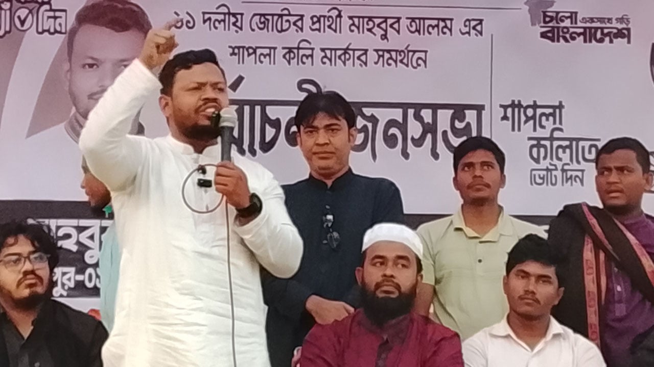 দেশকে দুর্নীতি-সন্ত্রাসের স্বর্গরাজ্যে পরিণত করার চেষ্টা করছে বিএনপি: মাহবুব আলম