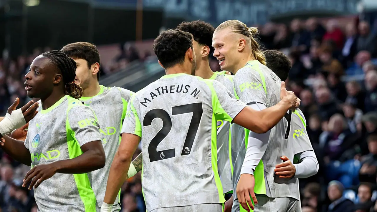 বার্নলিকে হারিয়ে শীর্ষে ম্যানচেস্টার সিটি, চাপে আর্সেনাল