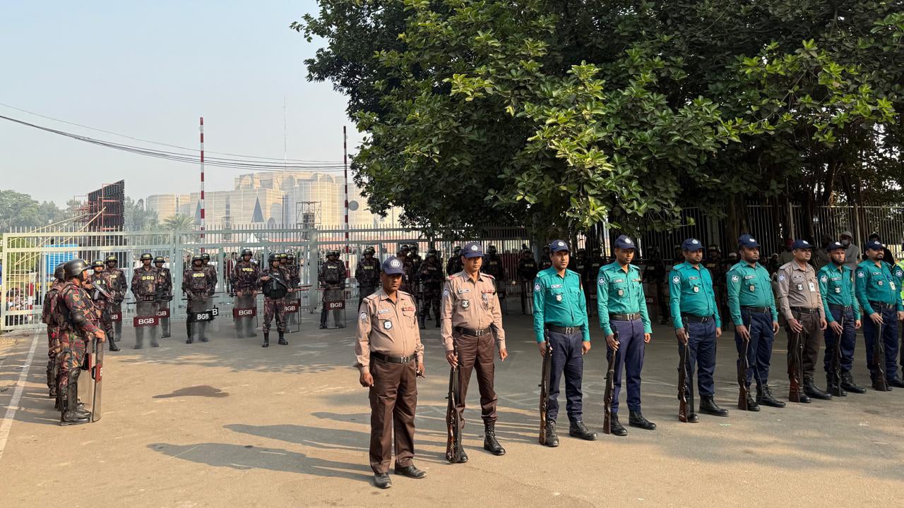 হাদির জানাজা ঘিরে মানিক মিয়ায় বাড়তি নিরাপত্তা