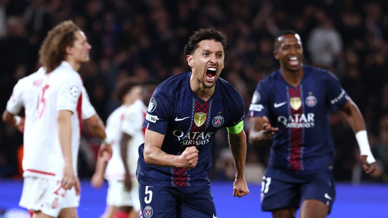 ১০ জনের মোনাকোর সঙ্গে ড্র করেও শেষ ষোলোয় পিএসজি