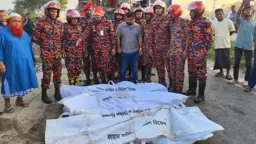 ঢাকা-মাওয়া এক্সপ্রেসওয়েতে বাস খাদে পড়ে নিহত ৩