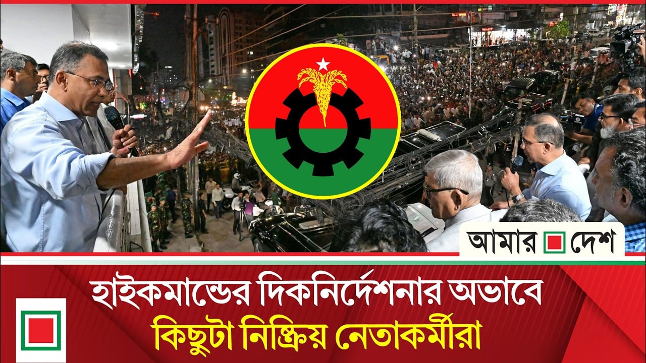 ঝিমিয়েপড়া দলকে চাঙা করার চেষ্টায় বিএনপি