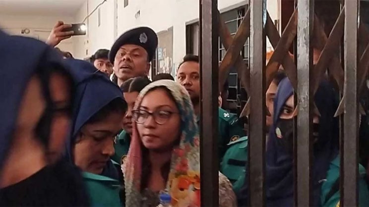 মেঘনা আলমকে প্রতারণা মামলায় গ্রেপ্তার দেখানো হলো