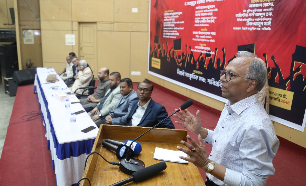আধিপত্যবাদী ভারত দেশে নানা অস্থিরতা তৈরি করছে: মাহমুদুর রহমান