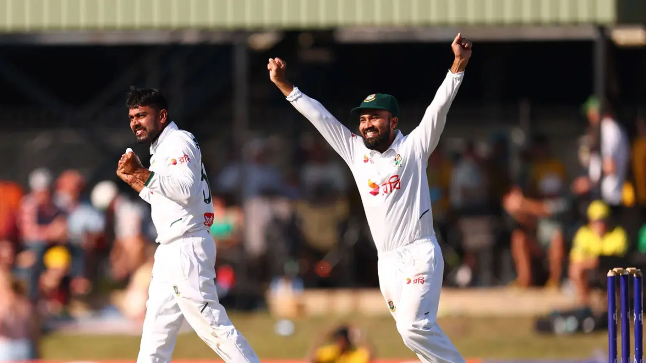 অস্ট্রেলিয়ার প্রতিরোধেও দিন শেষে ৬৭ রানে এগিয়ে বাংলাদেশ