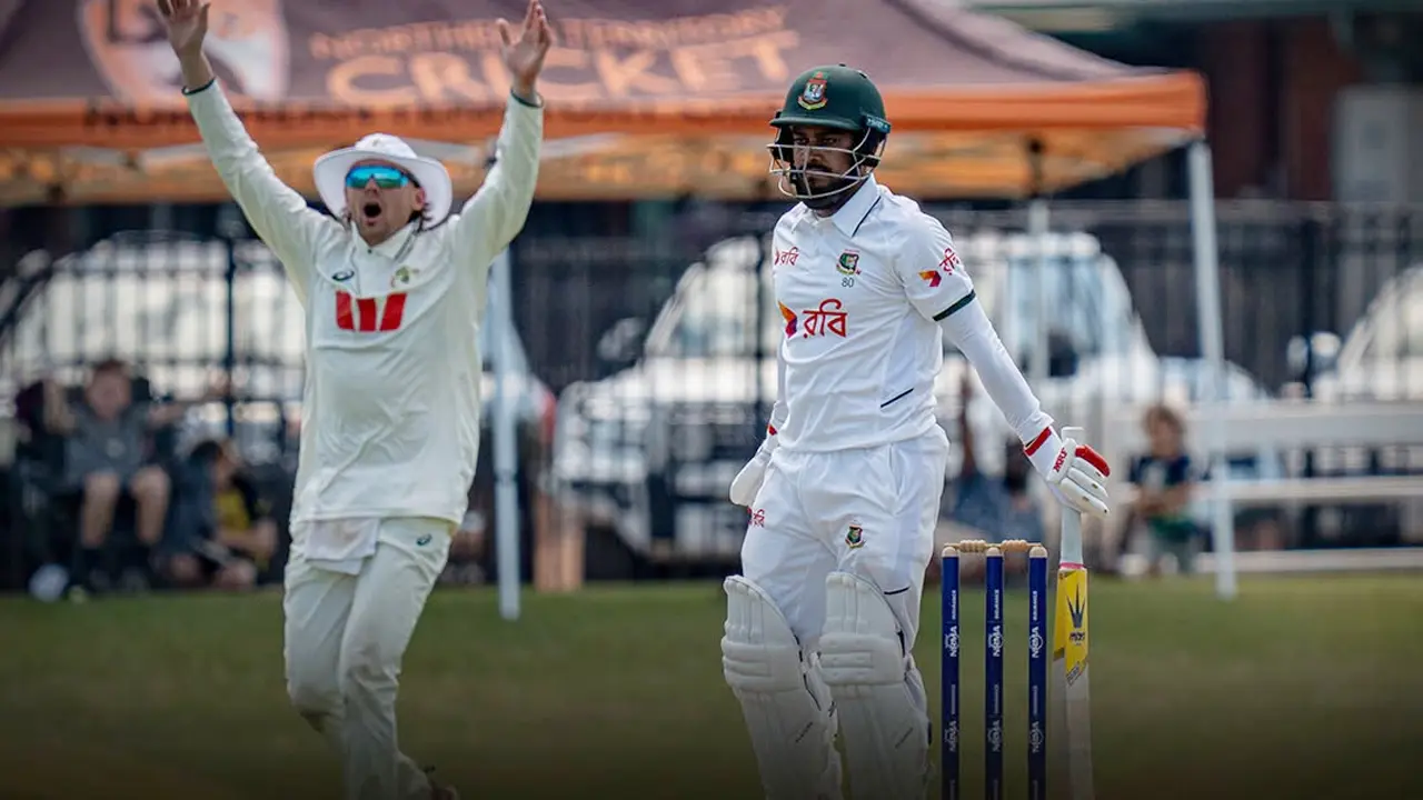 ৫৪ রানে ‘প্যাকেট’ হয়ে ইনিংস ব্যবধানে হারল বাংলাদেশ