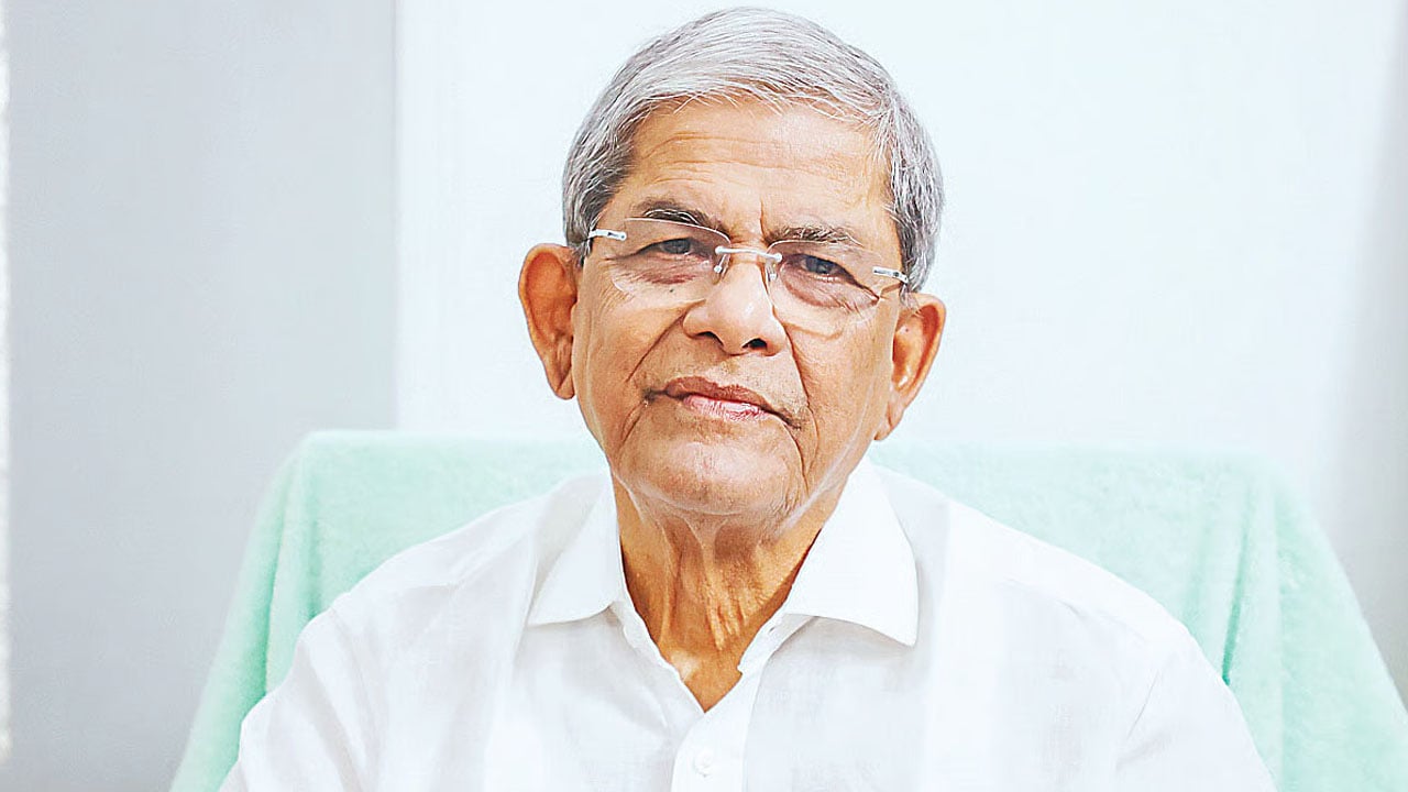 উপদেষ্টা পরিষদের জরুরি বৈঠকে যোগ দেবেন মির্জা ফখরুল