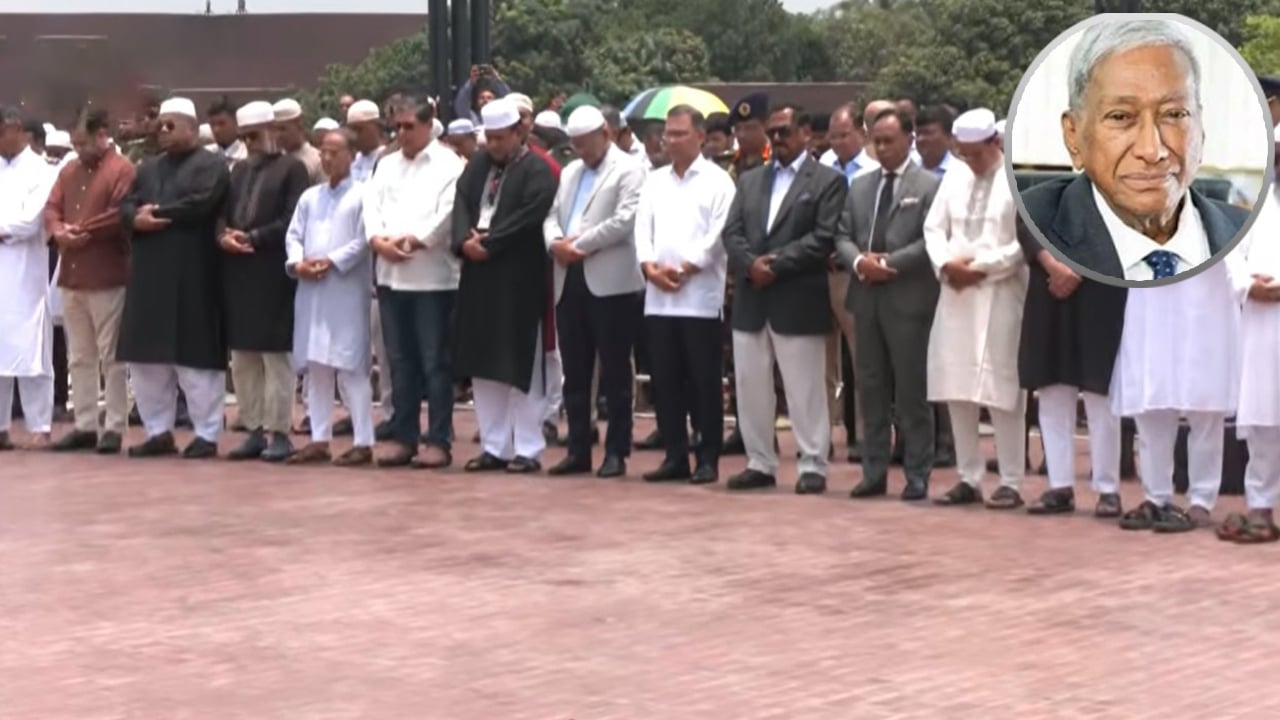 সিনহার জানাজা সম্পন্ন, প্রধানমন্ত্রীর শ্রদ্ধা