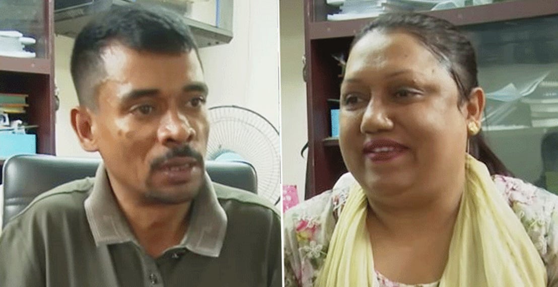 মিল্টন সমাদ্দার ও তার স্ত্রী কারাগারে