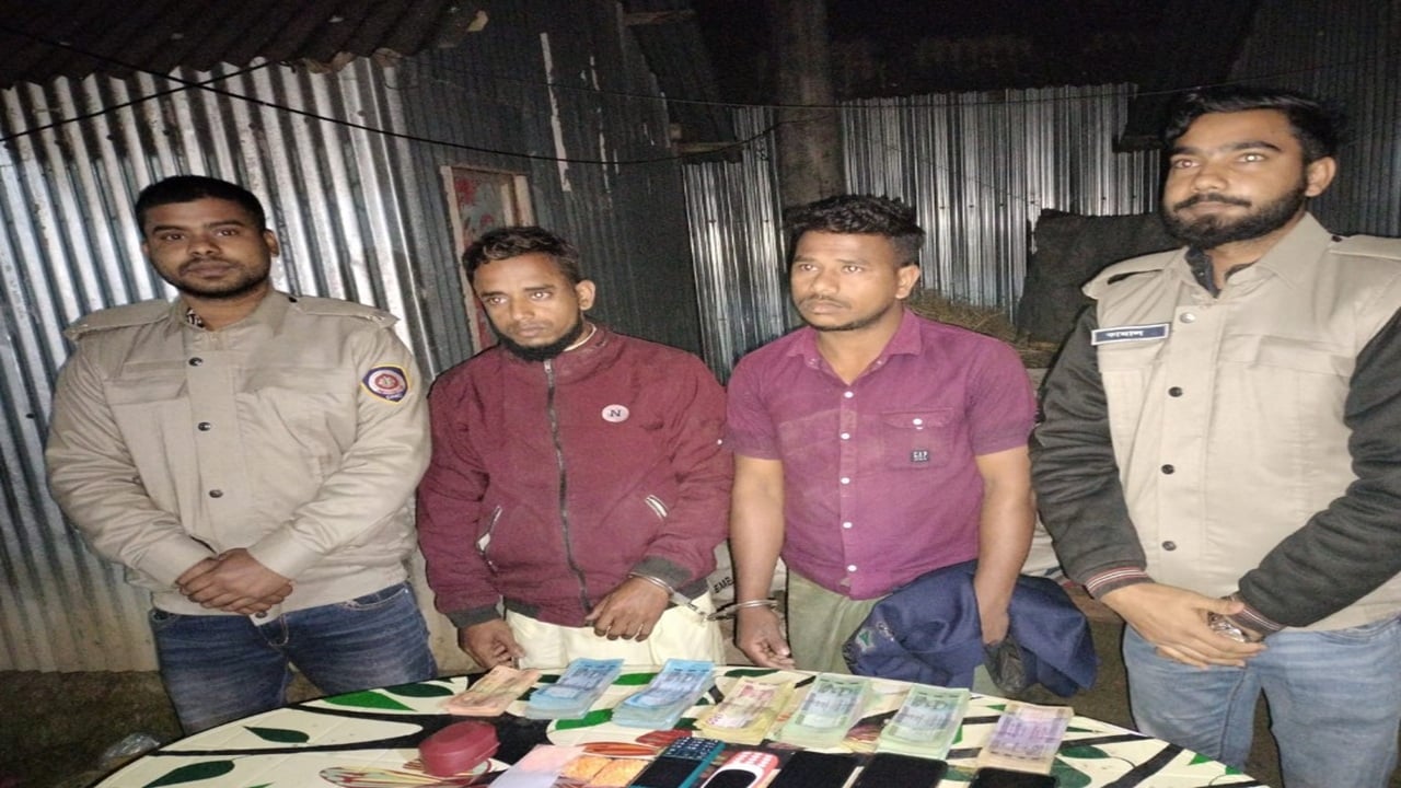 মদনে ইয়াবা-নগদ টাকাসহ দুই ভাই গ্রেপ্তার