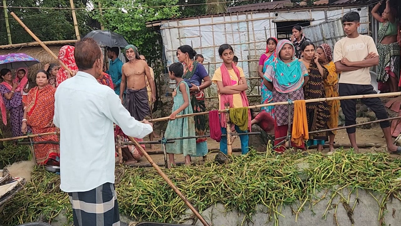 মাছ ধরতে গিয়ে নৌকা থেকে পড়ে কিশোর নিখোঁজ