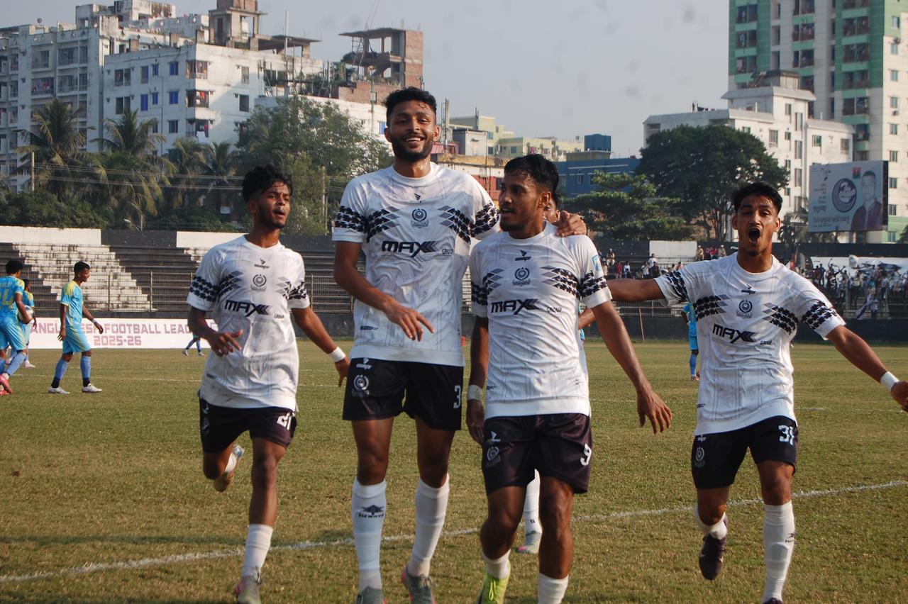 কঠিন সময়ে মোহামেডানের রোমাঞ্চকর জয়