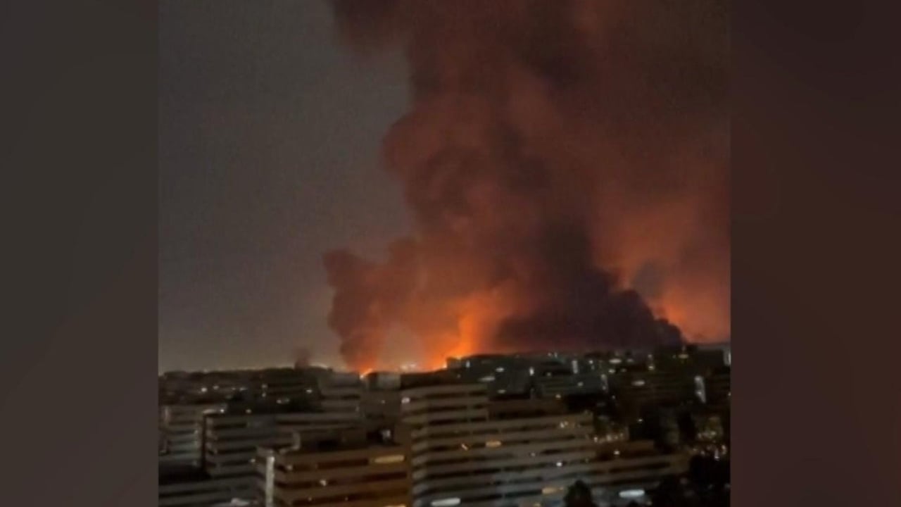 ইরানের মেহরাবাদ আন্তর্জাতিক বিমানবন্দরের কাছে বড় বিস্ফোরণ