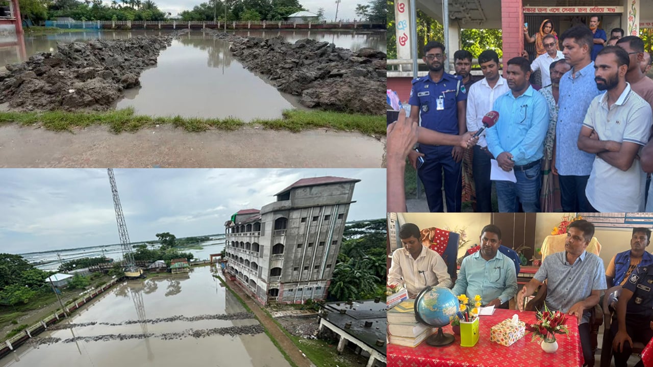 আমার দেশ-এ সংবাদ প্রকাশের পর স্কুল মাঠে মাটি কাটার সত্যতা মিলল