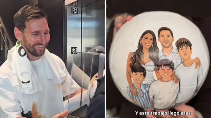 মেসির জন্য মেক্সিকান শিল্পীর বিশেষ উপহার